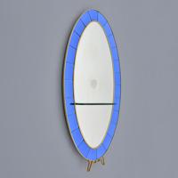 Large Cristal Art Floor Mirror , Shelf, 86H - Sold for $2,304 on 02-17-2024 (Lot 345).jpg